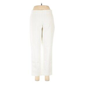 DKNY pull on white dress pants NWT